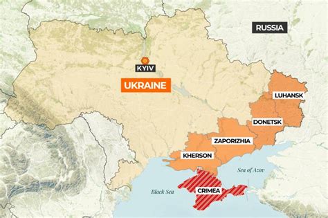 ukraine russia map regions